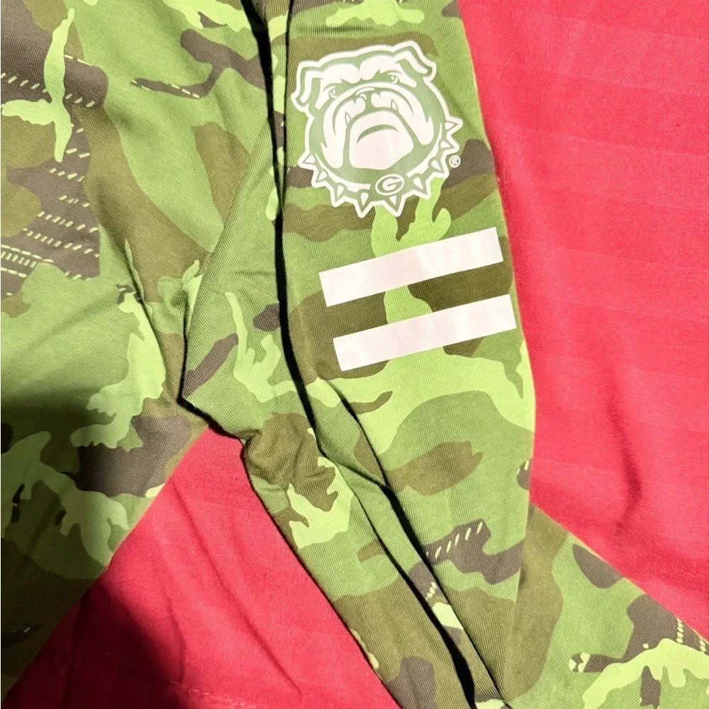 Georgia Bulldogs Nike Military Long Sleeve T-Shirt - Camo - Picture 5 of 6